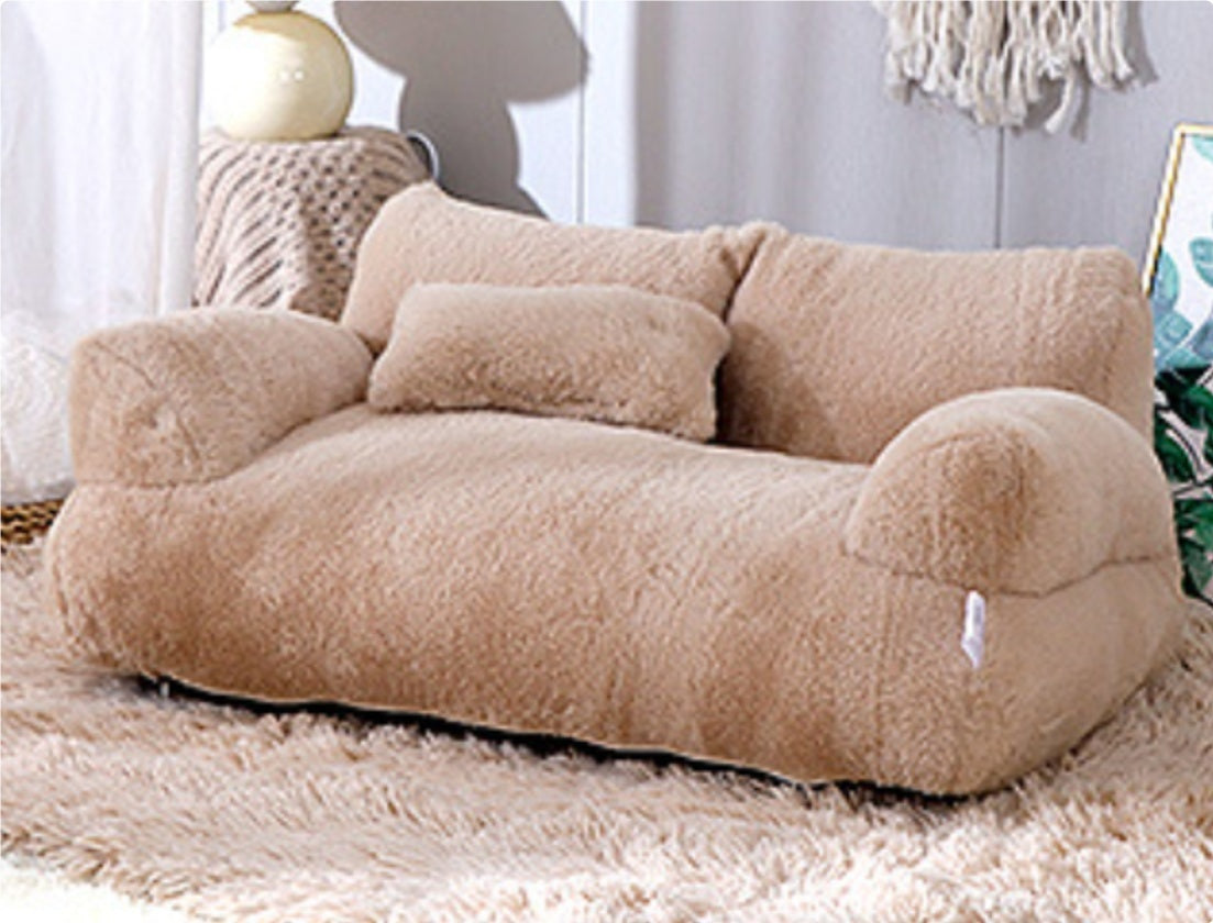 Luxury Cat Bed Sofa Winter Warm Cat Nest Pet Bed For Small Medium Dogs Cats Comfortable Plush Puppy Bed Pet Supplies-12
