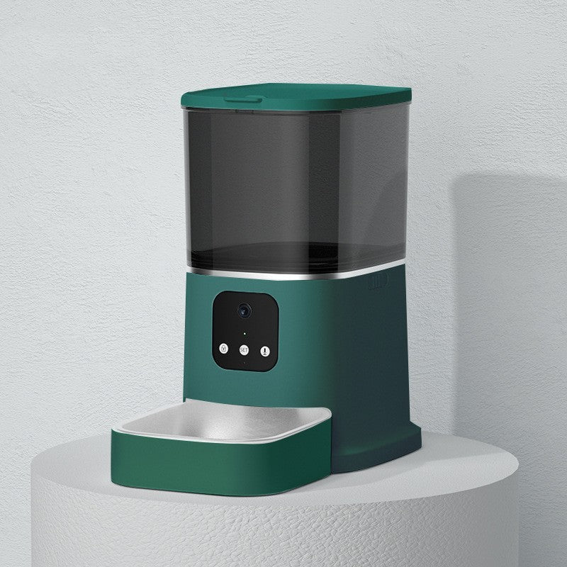 Pet Automatic Feeder Large Capacity Smart Voice Recorder APP Control Timer Feeding Cat Dog Food Dispenser With WiFi Pet Bo-12