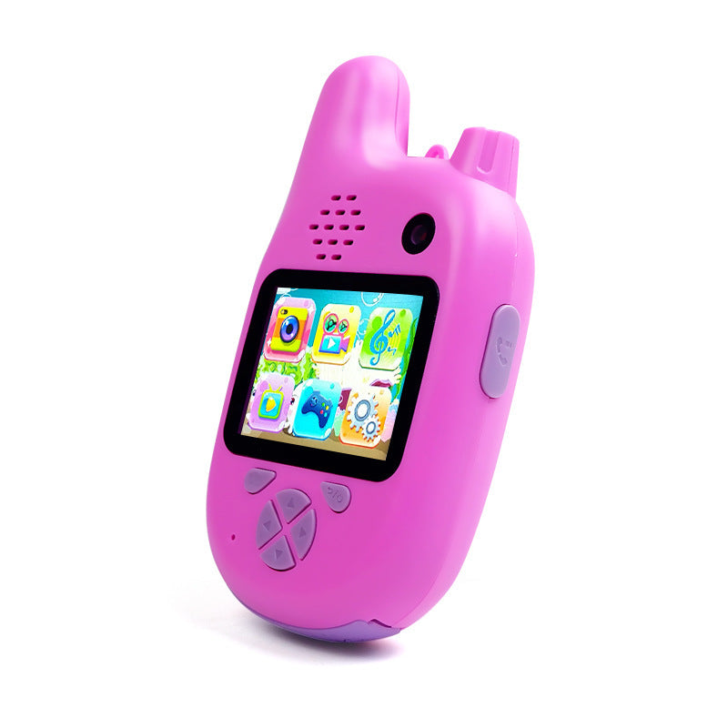 Walkie-Talkie Kids Camera Toys Mini HD Cartoon Cameras-6