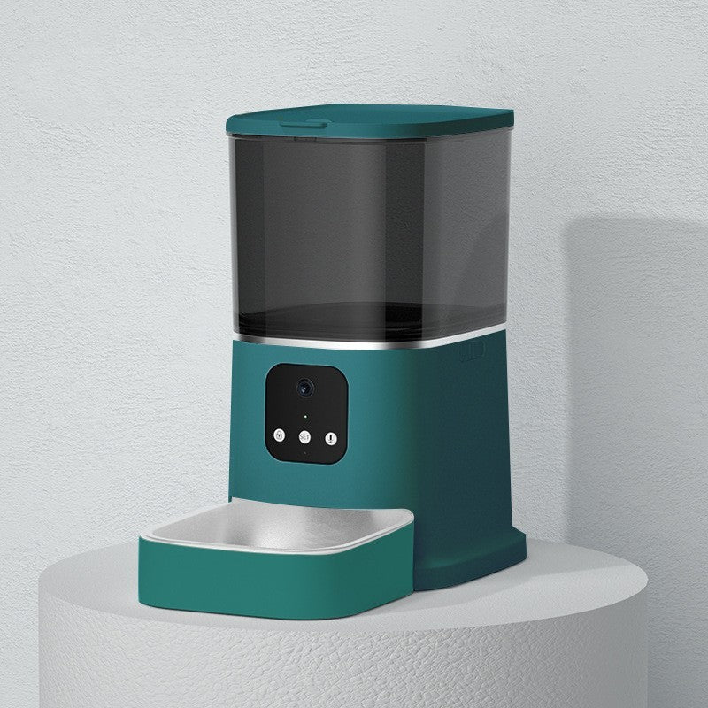 Pet Automatic Feeder Large Capacity Smart Voice Recorder APP Control Timer Feeding Cat Dog Food Dispenser With WiFi Pet Bo-15