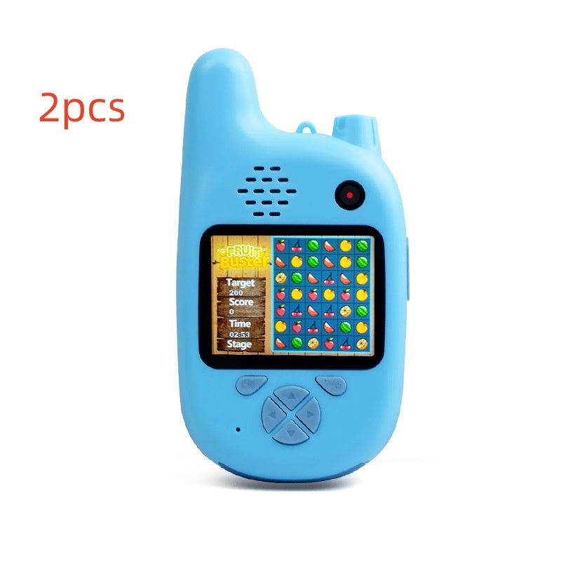 Walkie-Talkie Kids Camera Toys Mini HD Cartoon Cameras-5