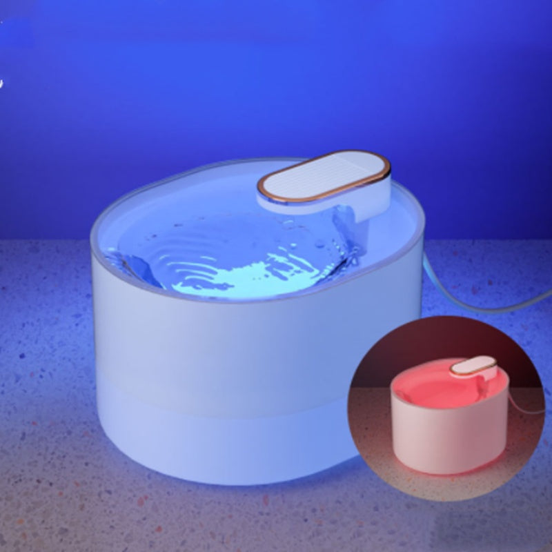 Automatic Pet Cat Water Fountain Mute Water Feeder Bowl USB Charge Auto Electric Feeder Pet Drinking Dispenser For Cat Dog Pet Products-13