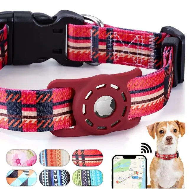 Digital Printing Collar for Apple Airtag - Pets Accessories-19