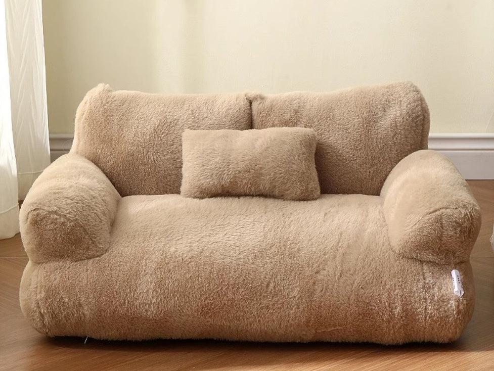 Luxury Cat Bed Sofa Winter Warm Cat Nest Pet Bed For Small Medium Dogs Cats Comfortable Plush Puppy Bed Pet Supplies-3
