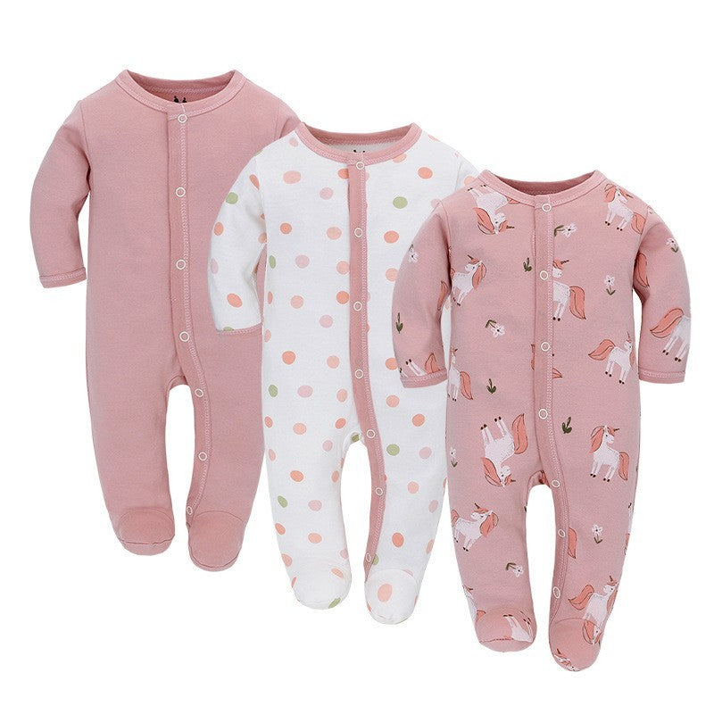 Baby Jumpsuit Long Sleeve Romper-11
