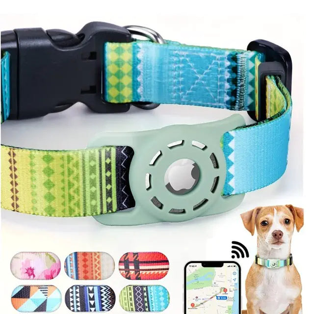 Digital Printing Collar for Apple Airtag - Pets Accessories-28