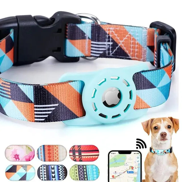 Digital Printing Collar for Apple Airtag - Pets Accessories-29