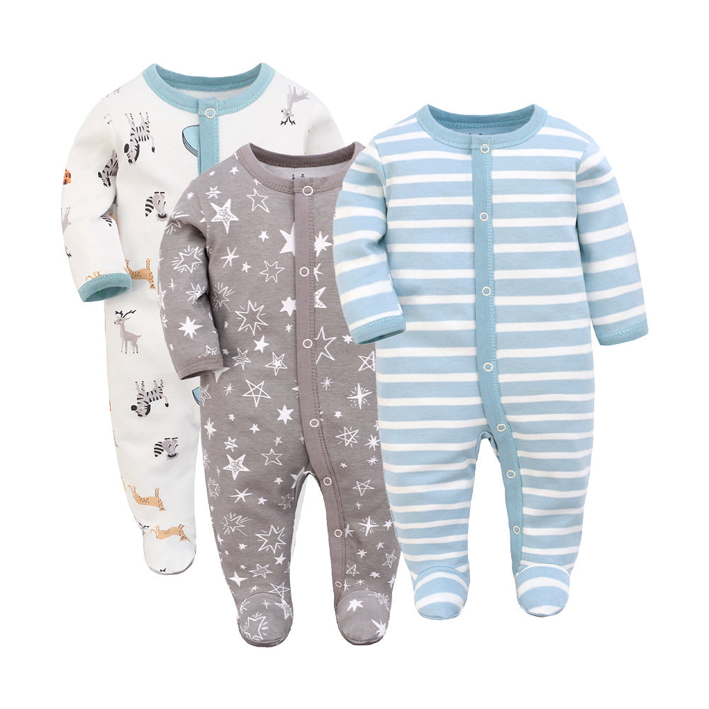 Baby Jumpsuit Long Sleeve Romper-7