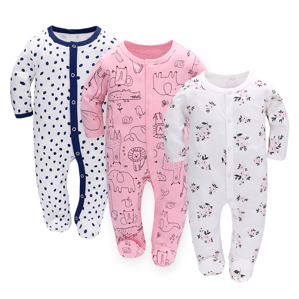 Baby Jumpsuit Long Sleeve Romper-4