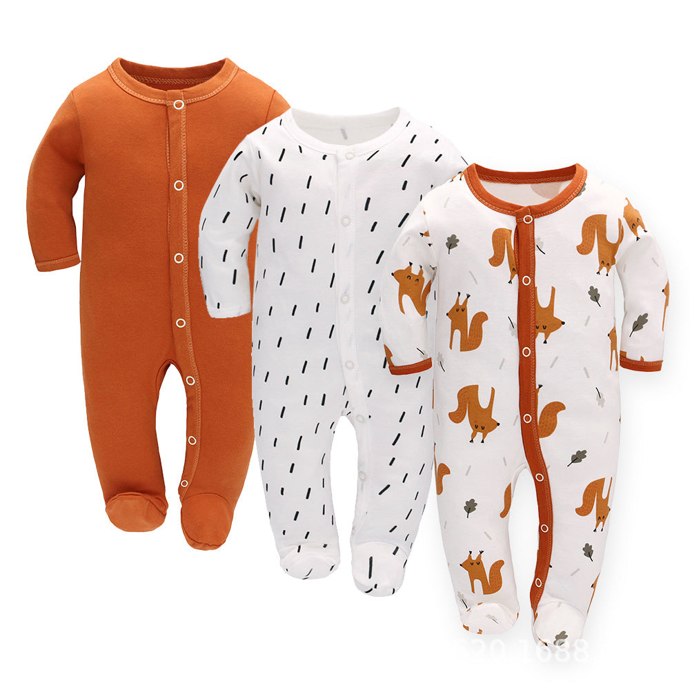 Baby Jumpsuit Long Sleeve Romper-5