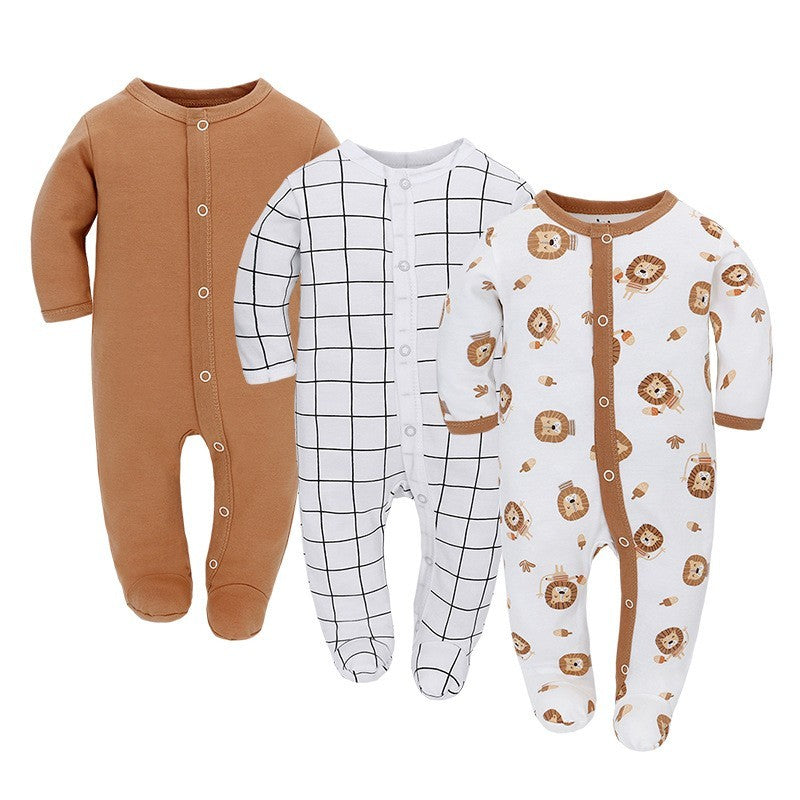 Baby Jumpsuit Long Sleeve Romper-3