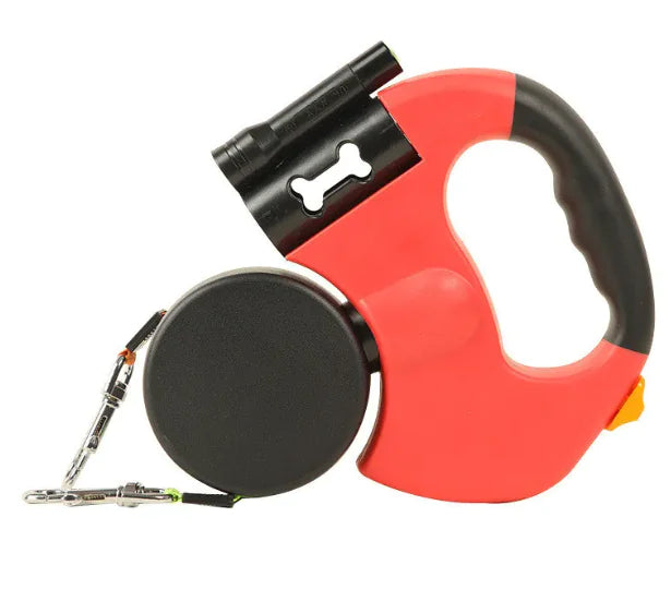 Auto Double Dog Leash-5